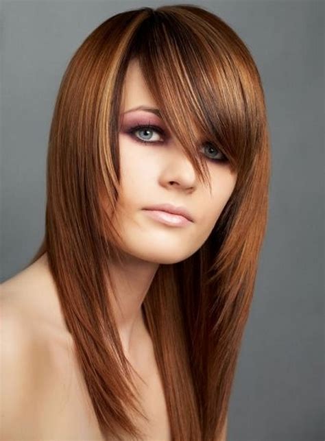 Long layers haircut for short hair - Some good haircuts for women with round faces include asymmetrical bobs and medium-length hair with side-swept bangs. Other cuts that tend to be flattering are long mixed-length la...